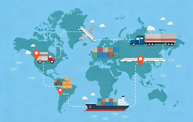 Global Logistics & Warehousing Layout