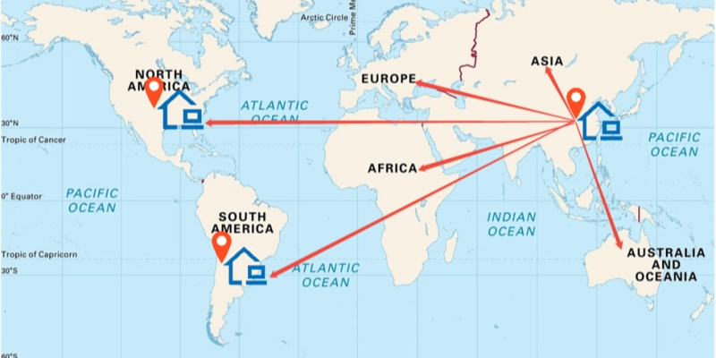 Global Warehousing & Efficient Logistics Network Global Warehousing & Efficient Logistics Network