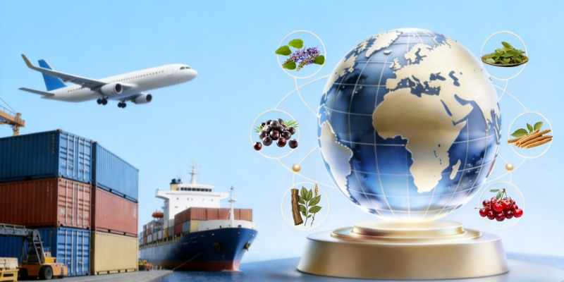 Global Sourcing & Industrialization Of Natural Plant Extracts