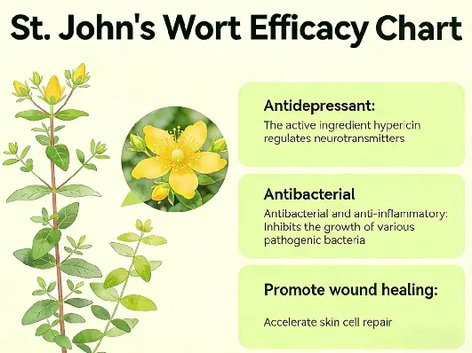 Hypericum perforatum extract powder Hypericum perforatum extract powder